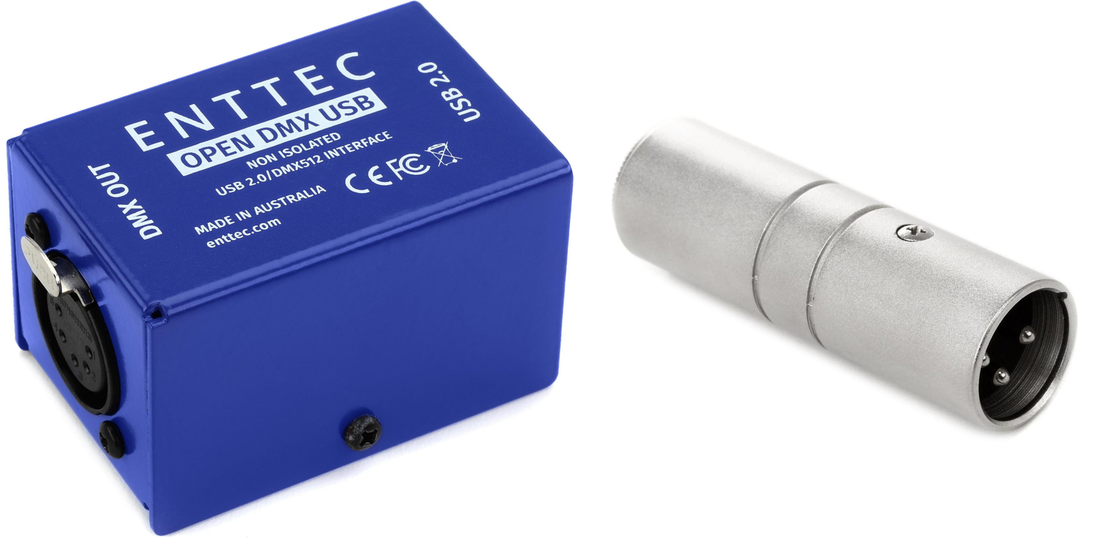 Комплект поставки ENTTEC 70303 + Hosa DMT-414
