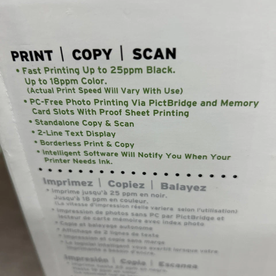 Dell V305 All-In-One Inkjet Print, Scan, Copy Printer Brand New - Image 3 of 3