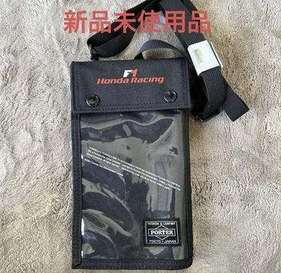 #ad #ad PORTER Honda F1 Racing Not for Sale Shoulder Passport rare limited from japan $265.05