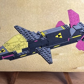 LEGO 6894 Blacktron Invader Space Illustrated Vintage Instruction Manual English
