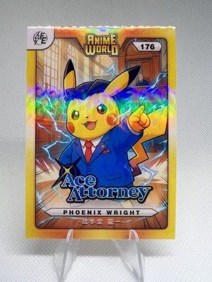 Phoenix Wright (Ace Attorney) #176 - Holo - Pikachu Cosplay Anime World