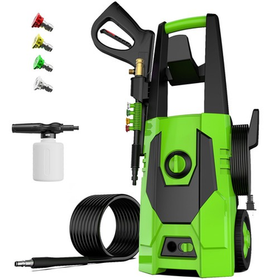 #ad Electric Pressure Washer 5000PSI Max 3.4 GPM Portable Power Washer with 35FT... $91.39