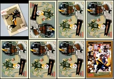 2001 Plaxico Burress (8) Card Lot - EXCLUSIVE – BE AMONG THE FIRST TO OWN IT!