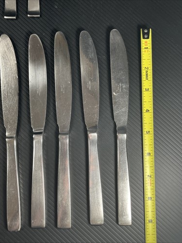 Lote de cubiertos de colección 31 piezas G SOLA Z CORA MCM Holanda acero inoxidable Países Bajos - Imagen 10 de 21