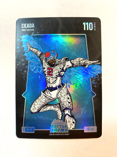 2026 Bo Jackson Battle Arena CICADA Cade Cunningham ICE Battle Foil BF-213