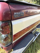 87-97 Ford Tailgate Red Complete Reflector Aluminum Trim Minty Nice 1989 1996