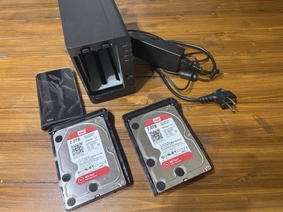   Synology DS214 NAS inkl. 2× 2TB WD Red   sofort startklar!  