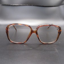 Vintage Champion Tortoiseshell Eyeglass Frames 54-16 Brown Full Rim No Lenses