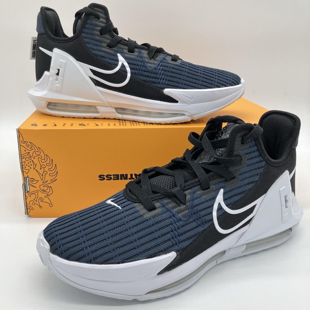 Size 10.5 - Nike LeBron Witness 6 Black Dark Obsidian for