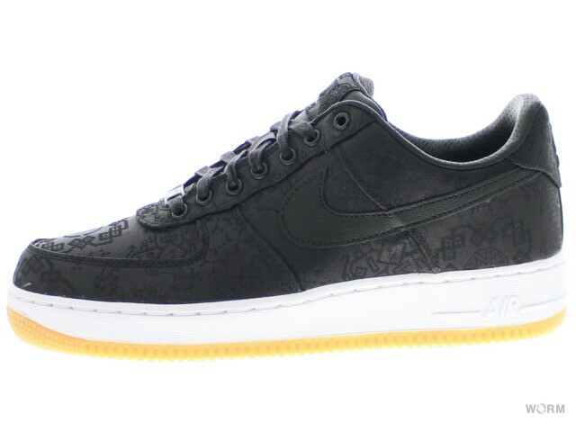 NIKE × CLOT × FRAGMENT AIR FORCE 1 '07 CLOT x fragment design x Nike BLACK SILK AIR FORCE 1 Release