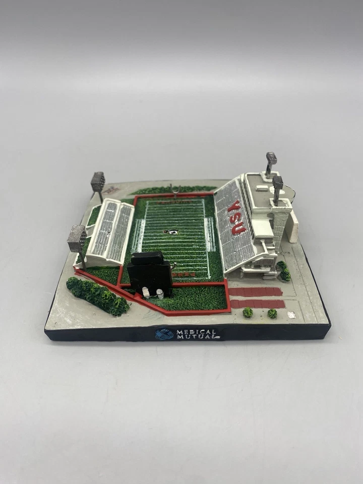 Réplica de campo de fútbol americano YSU Youngstown State Stambaugh Stadium Beede Field SGA Foto 4 de 4