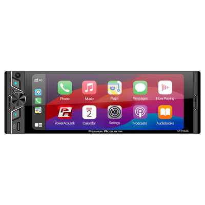 Power Acoustik CP-71WAK Single DIN 6.5'' Color Touchscreen Car Stereo with Blueto