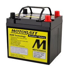 OPEN BOX Motobatt MBTZ26RHD 585CCA 54AH AGM Q...