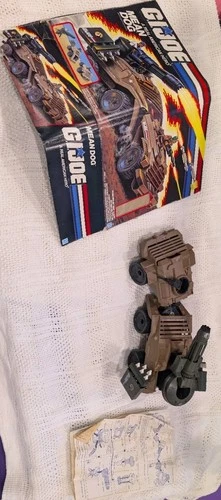 Vintage Hasbro GI-JOE COBRA 1988 MEAN DOG W/ BOX