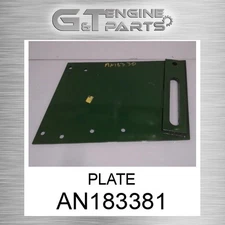 AN183381 PLATE fits JOHN DEERE (Surplus Open Box)
