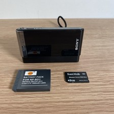 Sony Cyber-shot DSC-T90 Digital Camera 12.1MP Touchscreen 4x Zoom - Tested