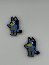 2pcs shoe charms for croc Theme Charms Bluey Bingo Cartoon Shoe Charms