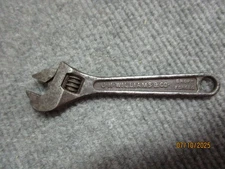 Vintage JH Williams & Co USA 4" Adjustable Wrench Rare