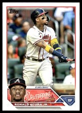 Ronald Acuna Jr. 2023 Topps Braves #ATL-1 Braves MLB READ FREE SHIP AutographDen