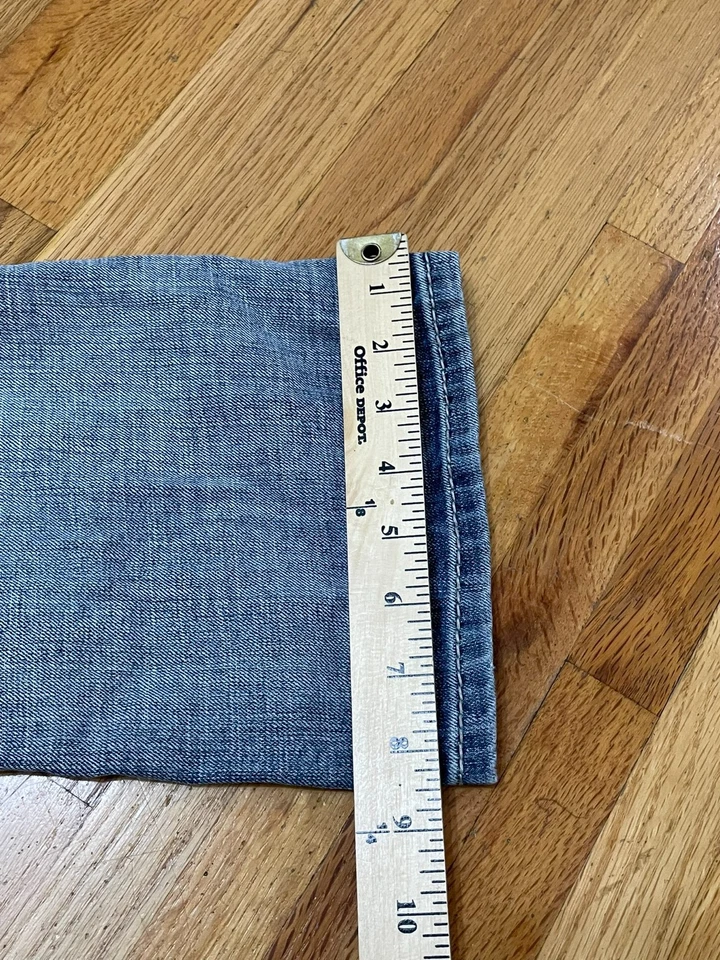 Axel Women's 18 Blue Jeans Denim Cotton Bootcut Light Wash Y2k Vintage Western - Image 4 of 4