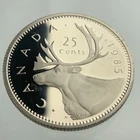 1985 Canada 25 Cents — photo from another recent sale