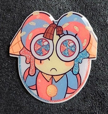 Pomni glitter pin - The Amazing Digital Circus