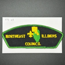 Northeast Illinois Council Shoulder Patch CSP Twill
