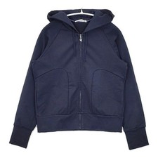 Mina Perhonen Jousto zipup Hoodie Navy Ladies Used