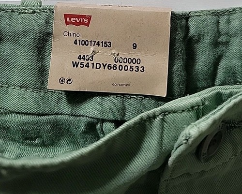 Levi's Men's Regular Fit Chino Pants LIGHT Green 32X32 RELAXED FIT, NWT - Picture 4 of 7