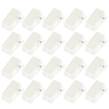 30Pcs Sticky Spring Clips Self Adhesive Photo Clips Tapestry Wall Hanging Clips