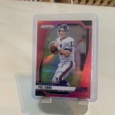 2024 Panini Prizm #218 Phil Simms Pink New York Giants