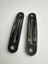 BMW 2002 E24 E21 Front Seat Lever Cover Set Of 2 Black 52101844588