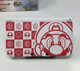 🇺🇸Nintendo Rare iQue 3DS XL Mario White Limited Edition Official Boxed Console