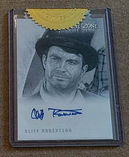 The Complete Twilight Zone 50th Anniversary A136 Cliff Robertson Autograph