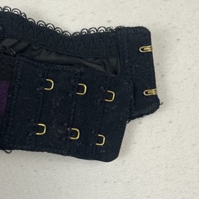 L&rsquo;Agent by Agent Provocateur Clementina Plunge black yellow & pink bra, 36C.