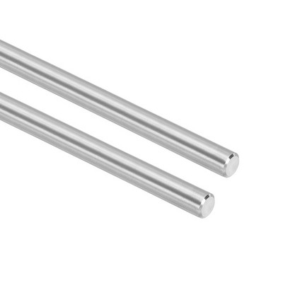 2Pcs Linear Motion Rods, 450mm Linear Motion Rail Rod (Diameter: 5/16Inch)