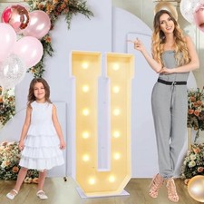 4ft Marquee for Large Light up Letters, Multifunctional Large Marquee Letters U