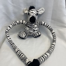 2014 Toys R US FAO Zebra Long Legs and Arms Plush 17"