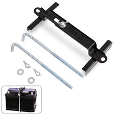 Car Battery Hold Down Clamp Secure Adjustable Bracket Universal 19cm Van Boat