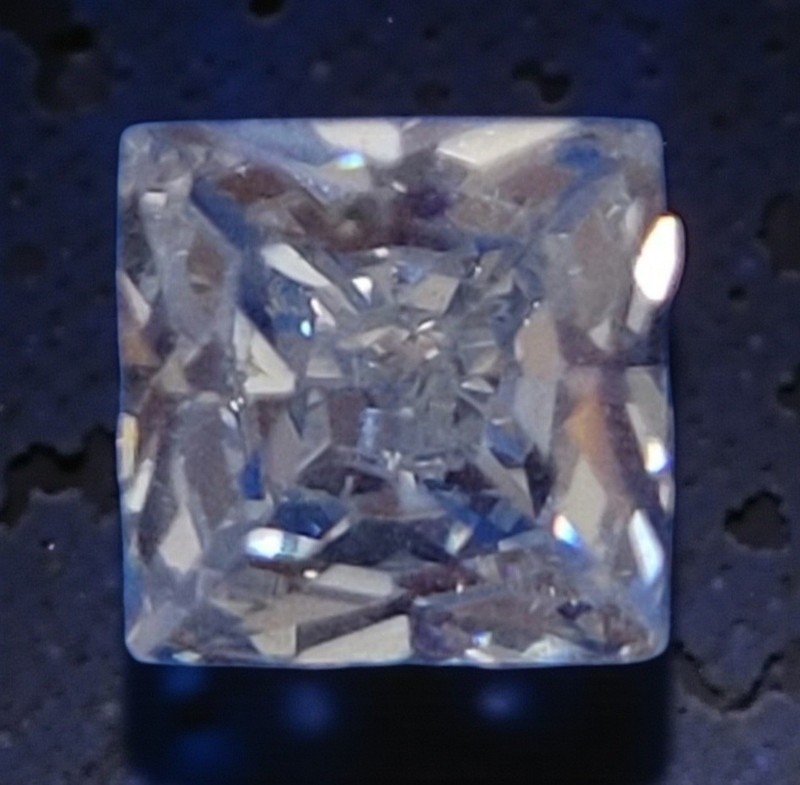 5mm .75 CT Loose AAA Brilliant White Simulated Diamond Like VVS1 Princess Cut