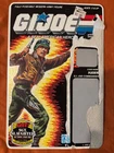 GI Joe Hawk Card Back Vintage