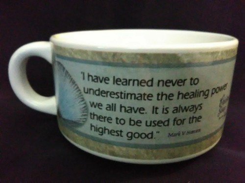 Chicken Soup For The Soul Soup Mug Gift co I Have Learned never to underestimate - Picture 2 of 8