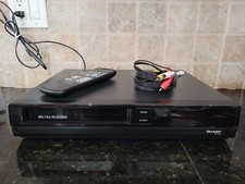 Rare Sharp Model VC-2210U HQ Video Cassette Recorder VCR VHS w Remote/Cables EC