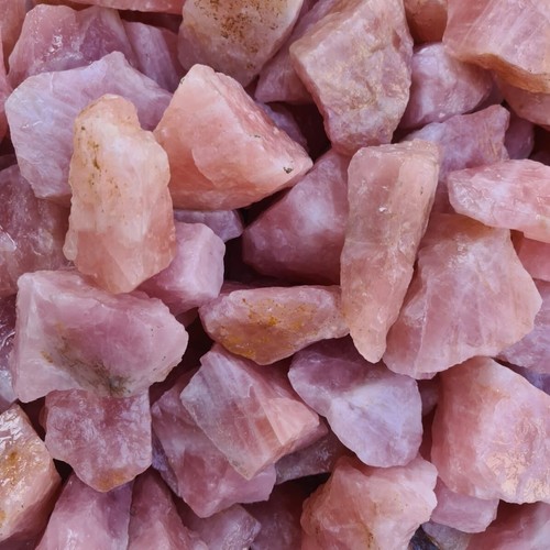 Rose Quartz Coffee Table – Handcrafted Semi-Precious Stone Table for Elegant Top - Picture 7 of 8