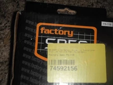 Factory Spec FS-118 Brake Shoes for Honda ATV  