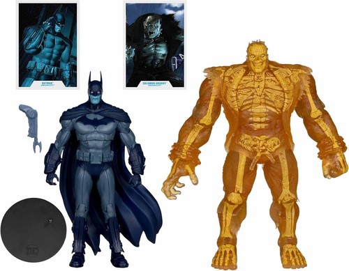 Paquete de 2 figuras DC Multiverse Arkham City 7" - Batman & Solomon Grundy Gold Label - Imagen 2 de 2
