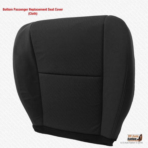 2009 2010 2011 2012 2013 2014 Chevy Silverado Front Cloth Seat Cover Ebony Black - Bild 44 von 66