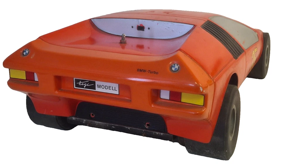Vintage Hegi RC Modell BMW Turbo 1:8 Länge 675 mm - Bild 3 von 4