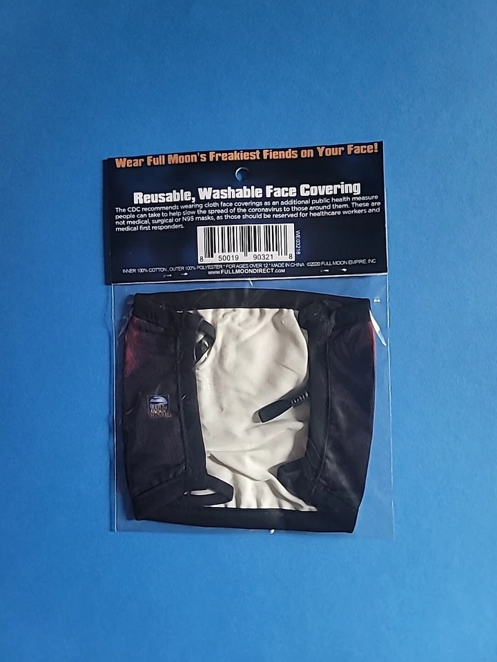 Castle Freak Full Moon Features Face Covering / Mask Cotton & Polyester Washable - Image 2 of 2