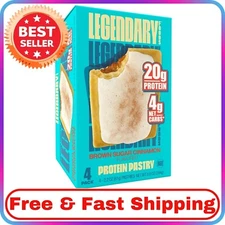 Legendary Foods Protein Pastry - Brown Sugar Cinnamon (4 Pack)